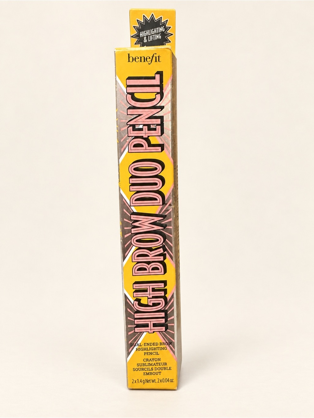 Benefit High Brow Duo Pencil Almond Cream Honey Glow New HTF